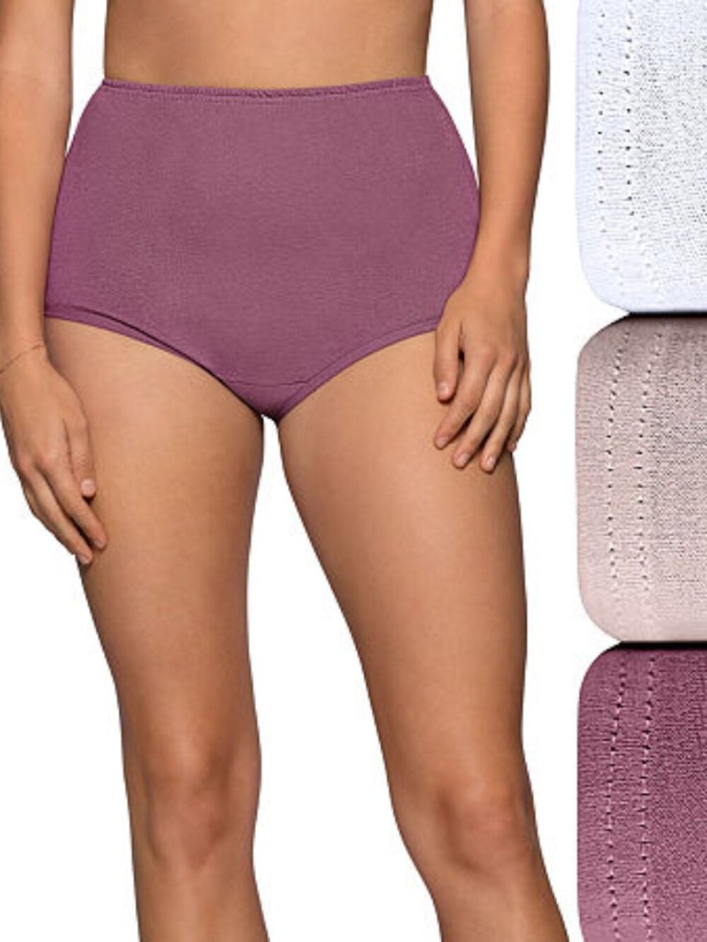 #2315 Vanity Fair Womens Perfectly Yours Cotton Brief 3-Pack Style-15320